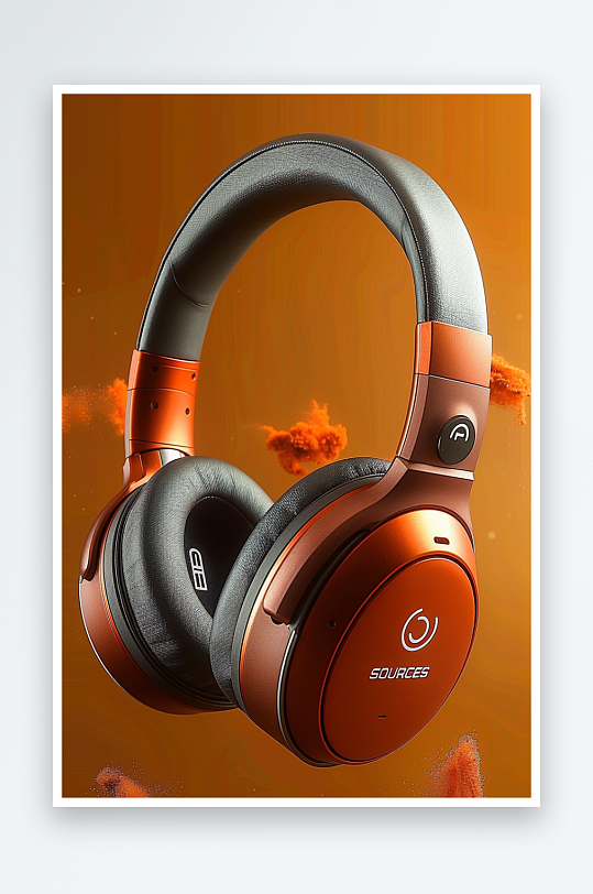 创意头戴式耳机摄影-众图网