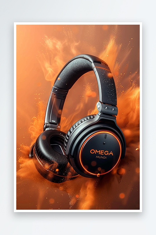 创意头戴式耳机摄影-众图网