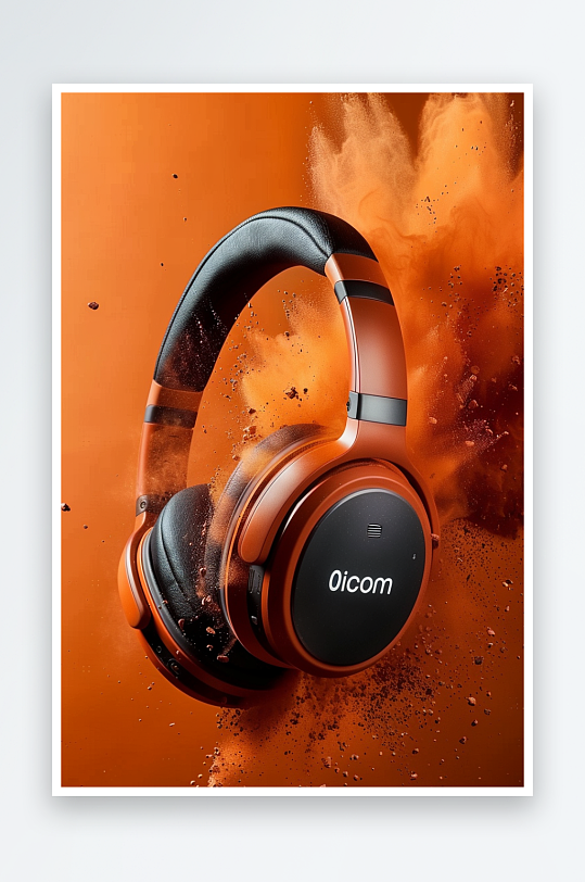 创意头戴式耳机摄影-众图网