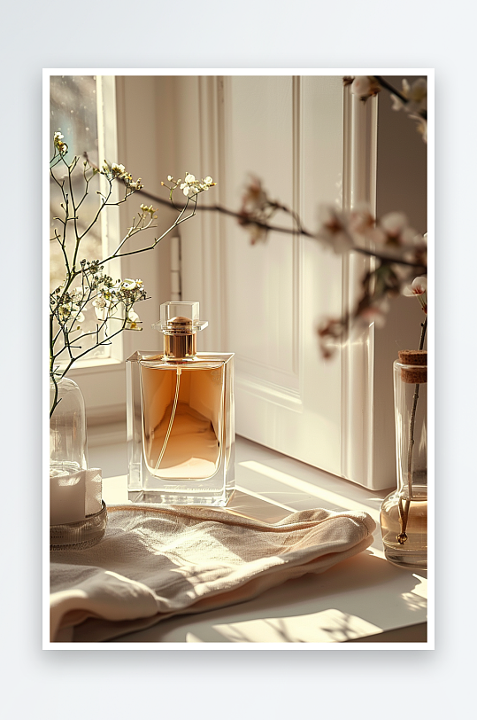 漂亮香水美妆摄影-众图网