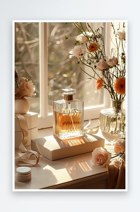 漂亮香水美妆摄影-众图网