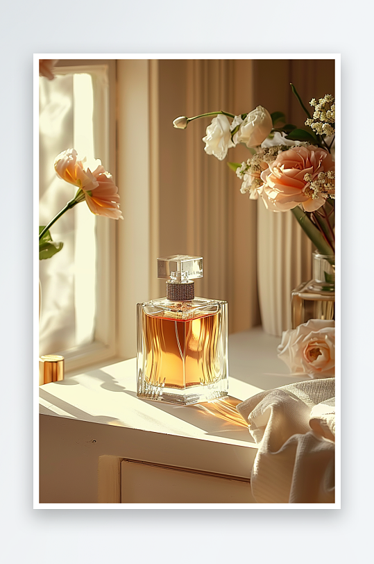 漂亮香水美妆摄影-众图网