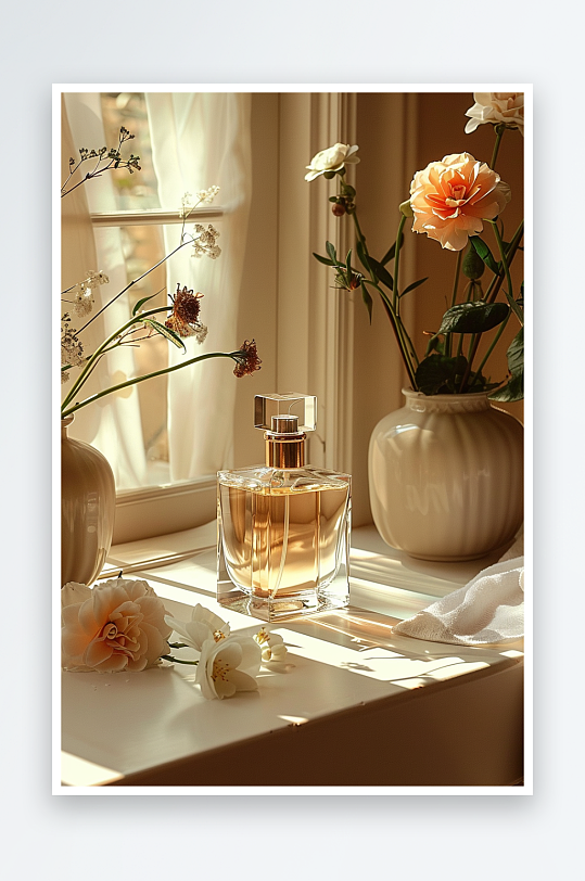 漂亮香水美妆摄影-众图网