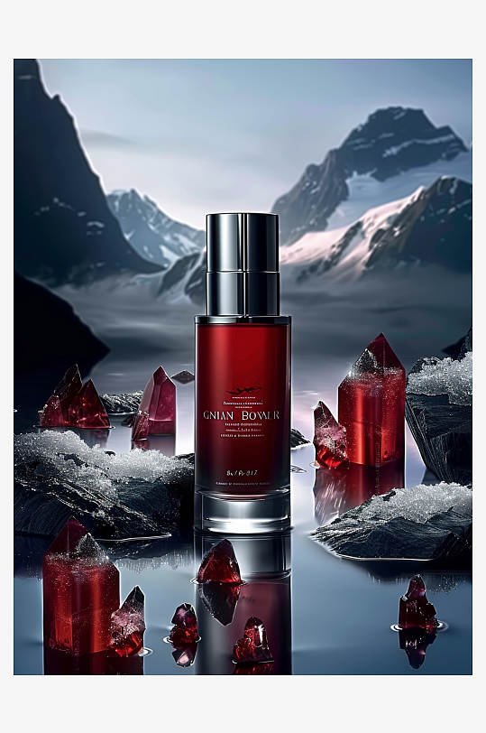 创意爽肤水美妆摄影-众图网