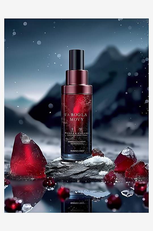 创意爽肤水美妆摄影-众图网