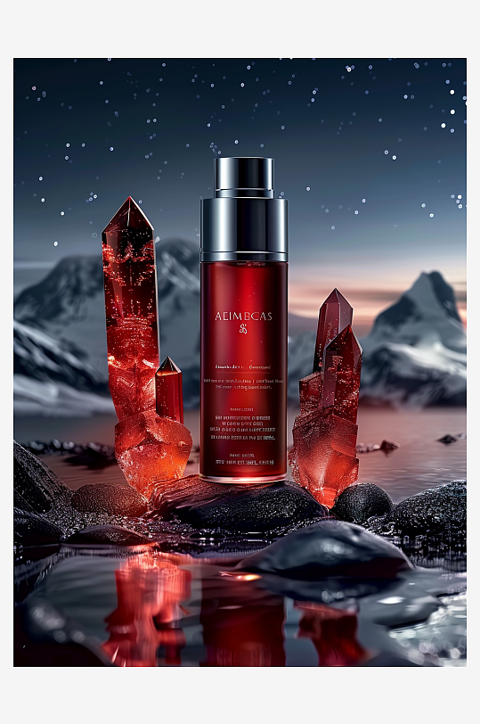 创意爽肤水美妆摄影-众图网