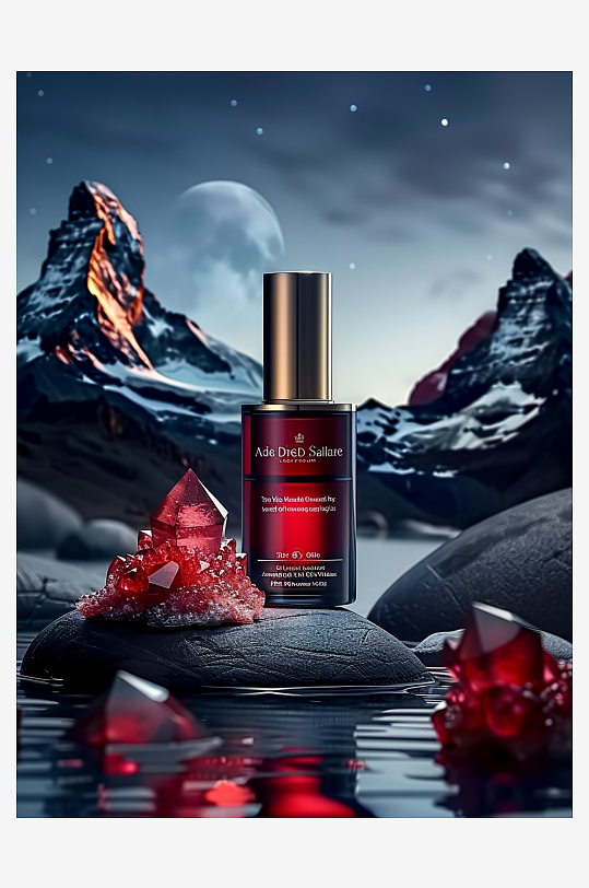 创意爽肤水美妆摄影-众图网