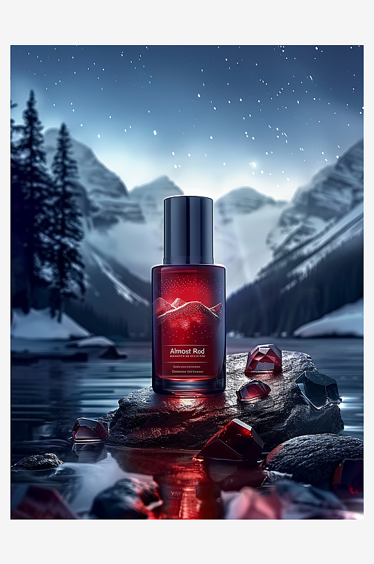 创意爽肤水美妆摄影-众图网