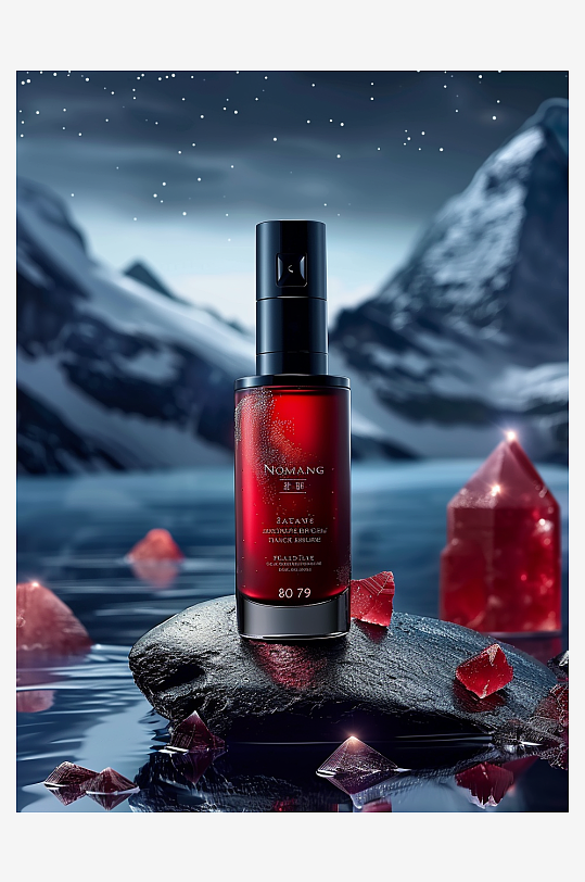 创意爽肤水美妆摄影-众图网