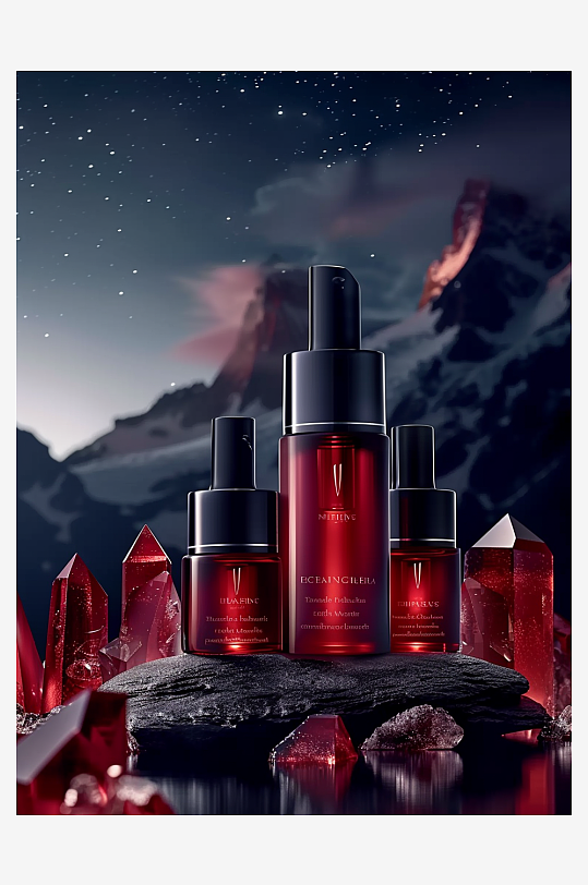 创意爽肤水美妆摄影-众图网