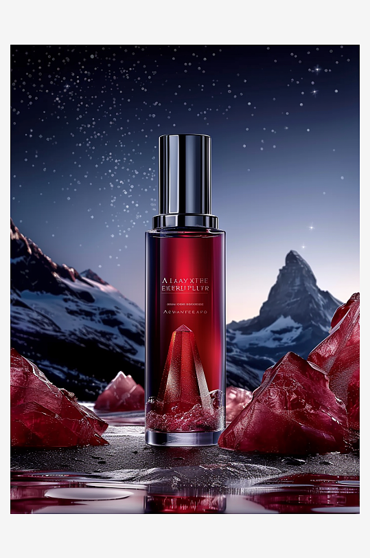 创意爽肤水美妆摄影-众图网