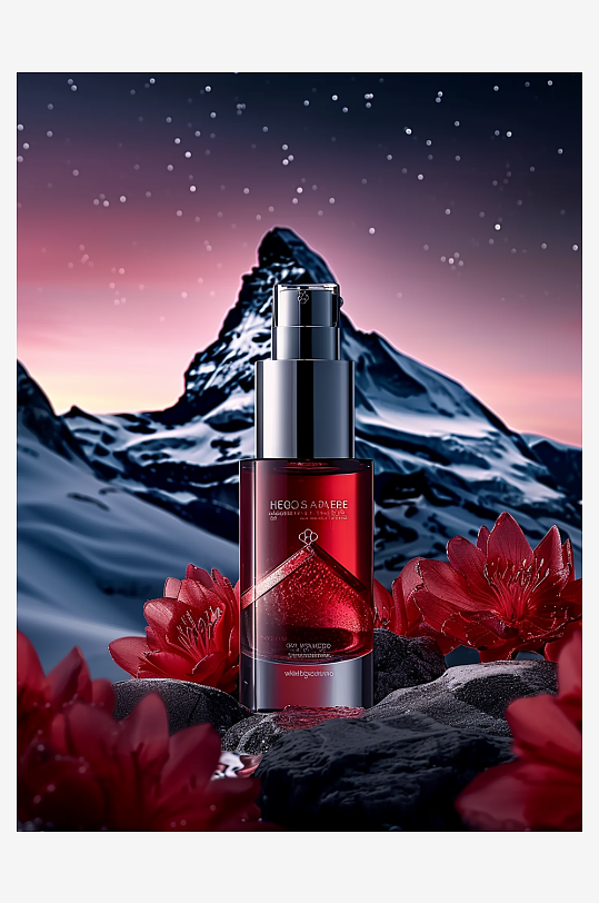 创意爽肤水美妆摄影-众图网