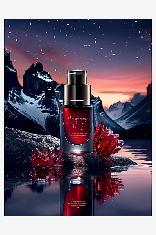 创意爽肤水美妆摄影-众图网