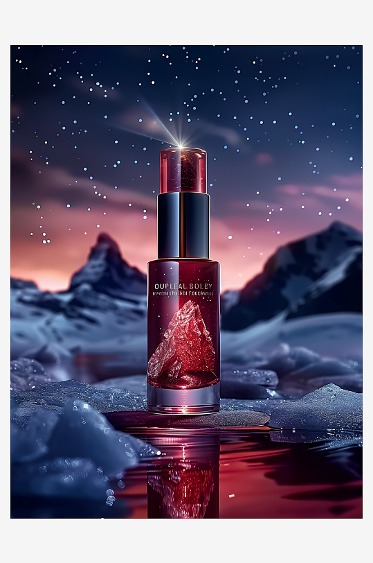 创意爽肤水美妆摄影-众图网