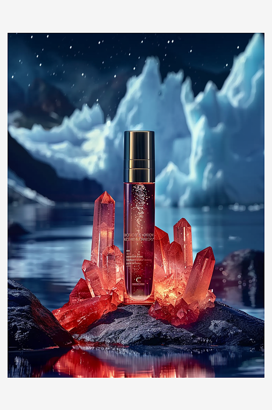 创意爽肤水美妆摄影-众图网