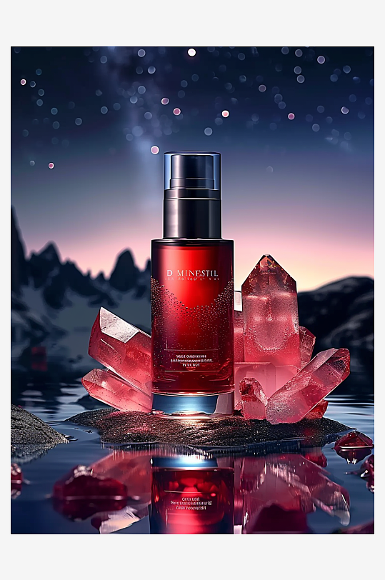 创意爽肤水美妆摄影-众图网