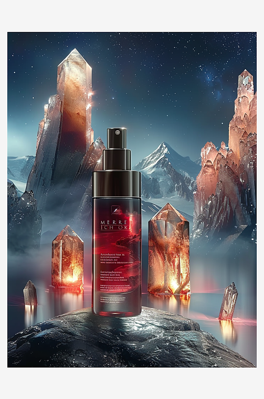 创意爽肤水美妆摄影-众图网