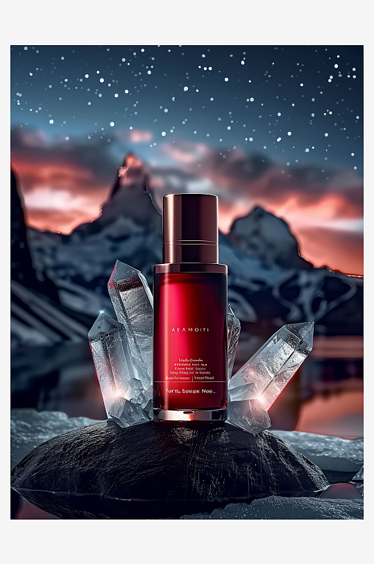 创意爽肤水美妆摄影-众图网