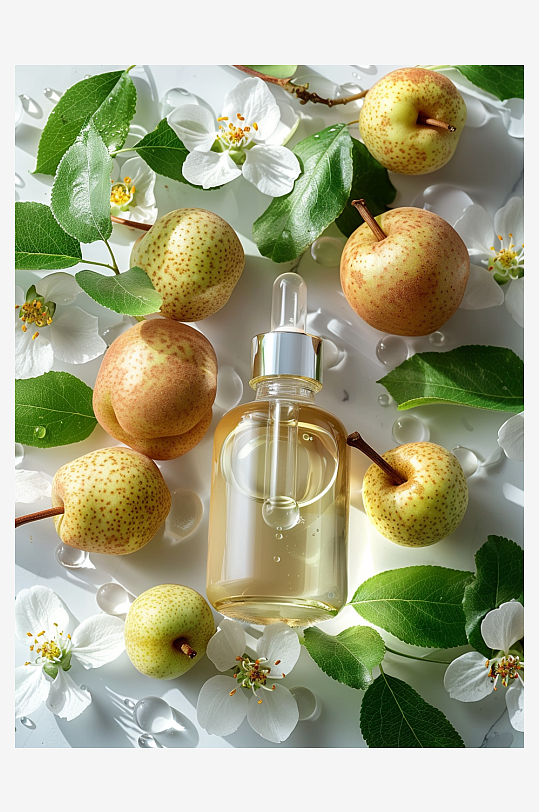 创意精华油美妆摄影-众图网