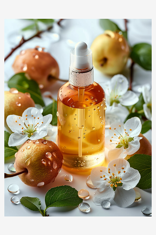 创意精华油美妆摄影-众图网