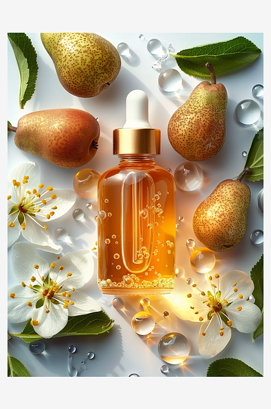 创意精华油美妆摄影-众图网