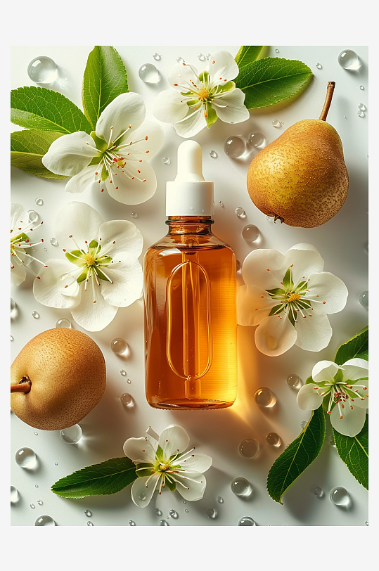 创意精华油美妆摄影-众图网