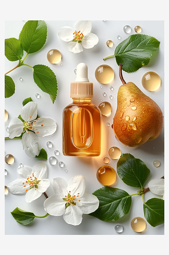 创意精华油美妆摄影-众图网