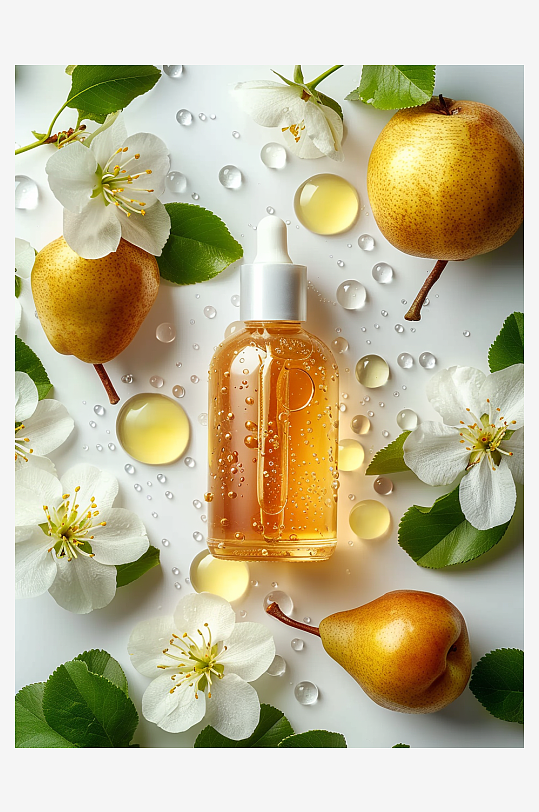 创意精华油美妆摄影-众图网