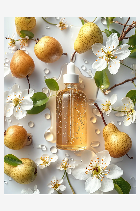 创意精华油美妆摄影-众图网