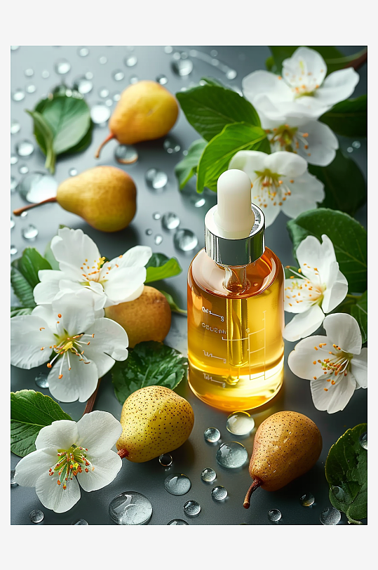 创意精华油美妆摄影-众图网