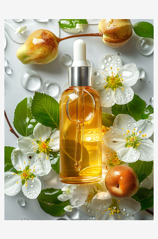 创意精华油美妆摄影-众图网