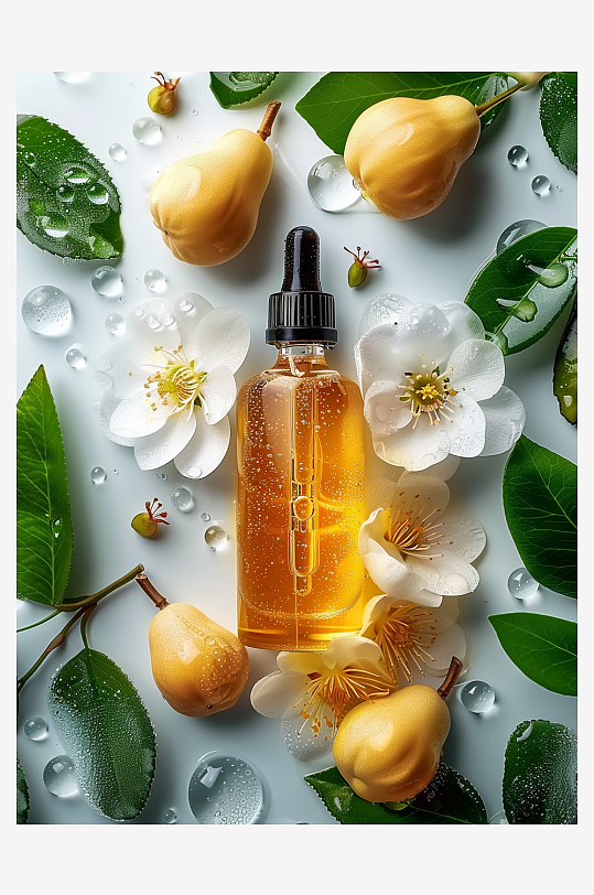 创意精华油美妆摄影-众图网