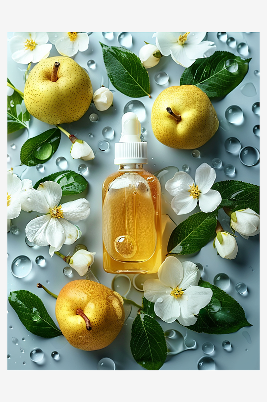 创意精华油美妆摄影-众图网