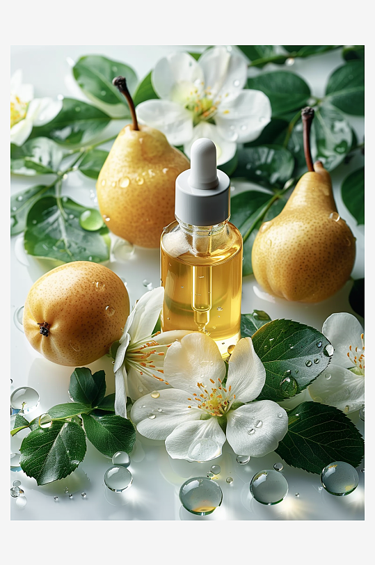 创意精华油美妆摄影-众图网