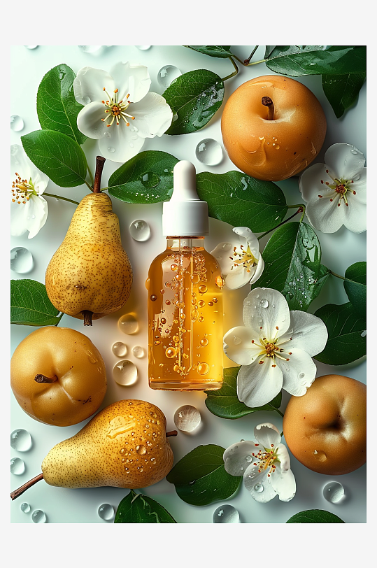 创意精华油美妆摄影-众图网