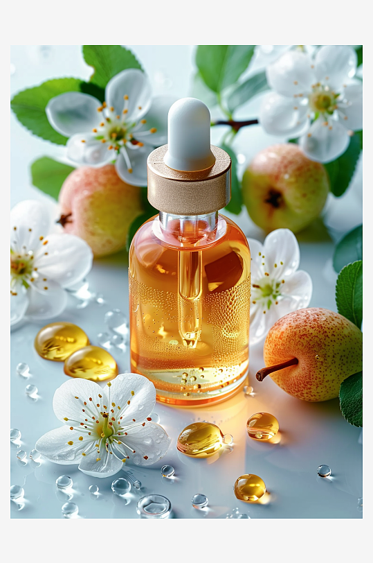 创意精华油美妆摄影-众图网