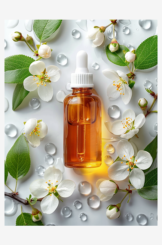 创意精华油美妆摄影-众图网