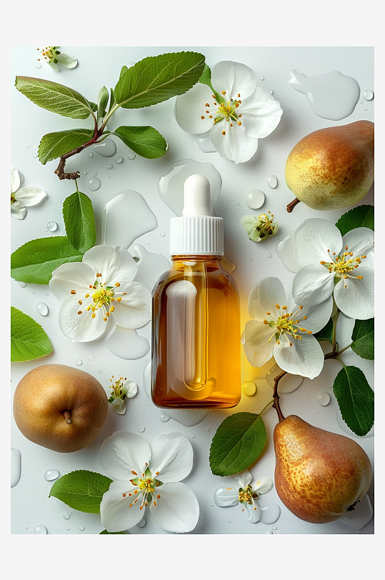 创意精华油美妆摄影-众图网