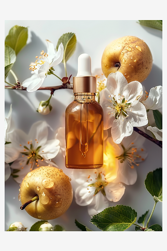 创意精华油美妆摄影-众图网