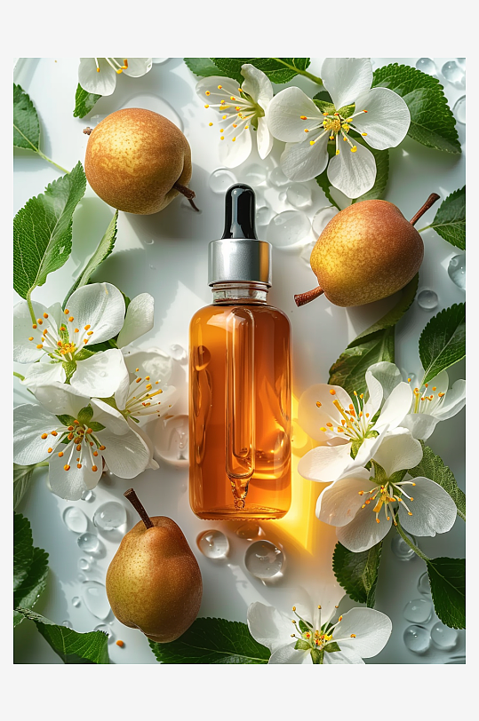 创意精华油美妆摄影-众图网