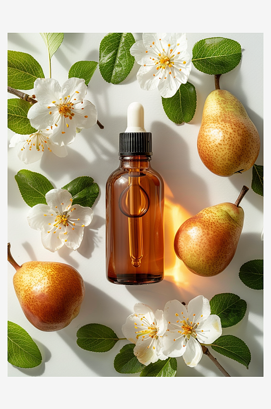 创意精华油美妆摄影-众图网