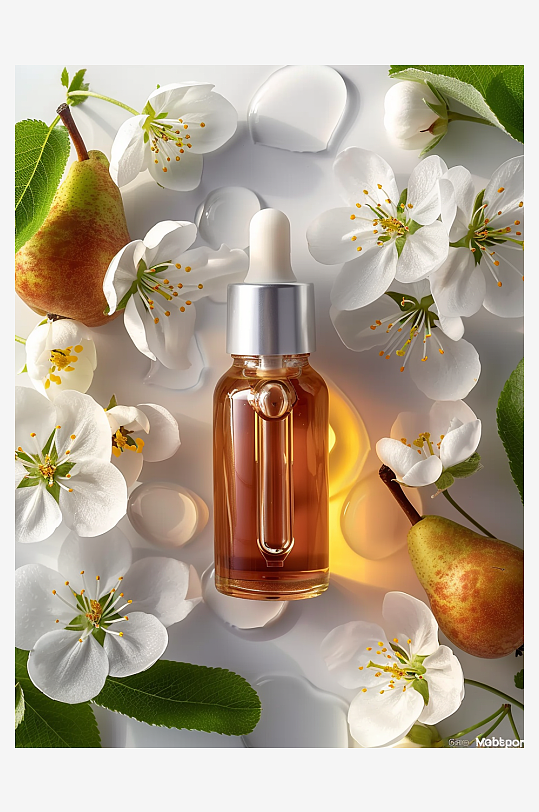 创意精华油美妆摄影-众图网