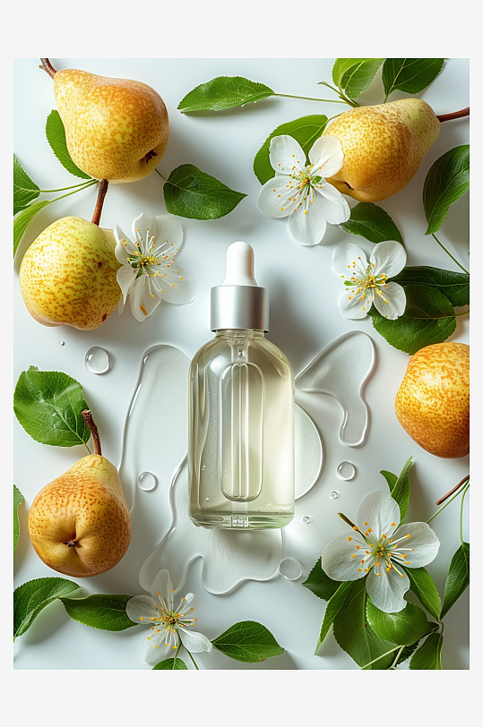 创意精华油美妆摄影-众图网