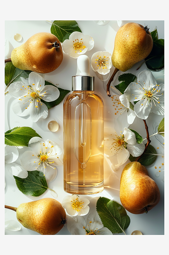 创意精华油美妆摄影-众图网