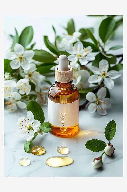 创意精华油美妆摄影-众图网