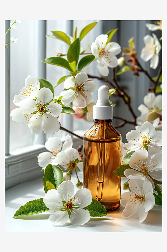 创意精华油美妆摄影-众图网