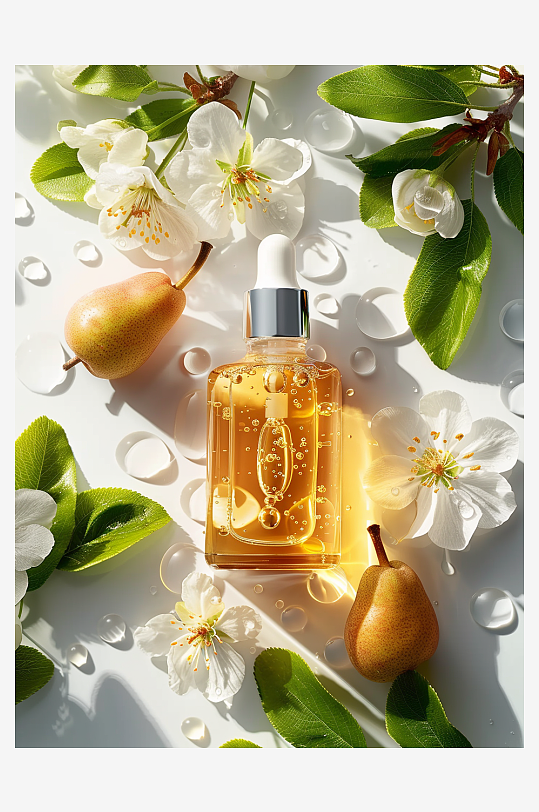 创意精华油美妆摄影-众图网