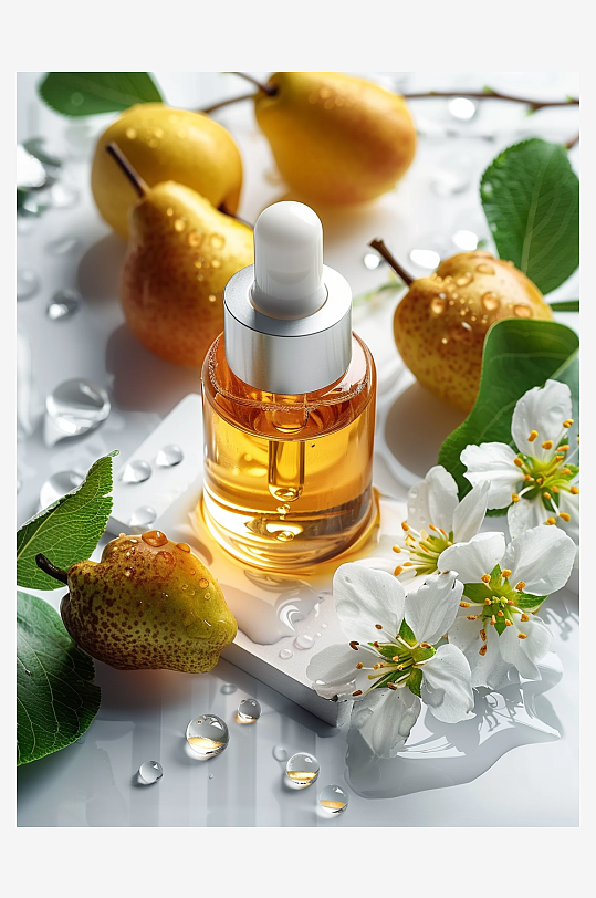 创意精华油美妆摄影-众图网