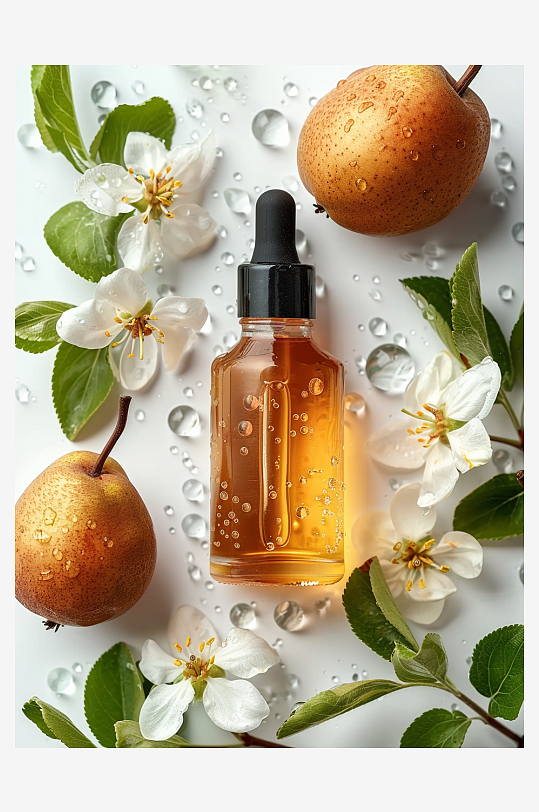 创意精华油美妆摄影-众图网