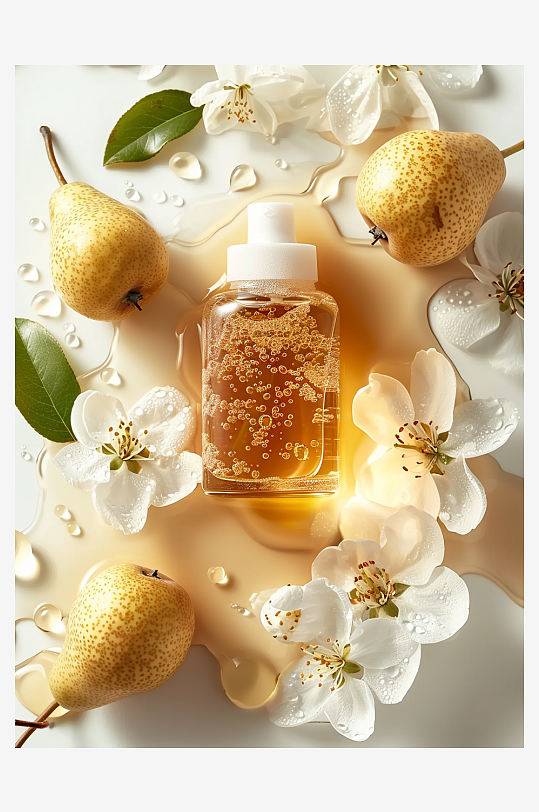 创意精华油美妆摄影-众图网